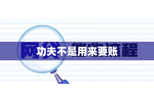 功夫不是用来要账